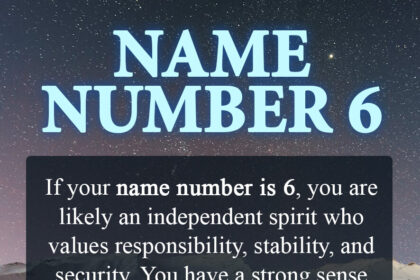 name number 6