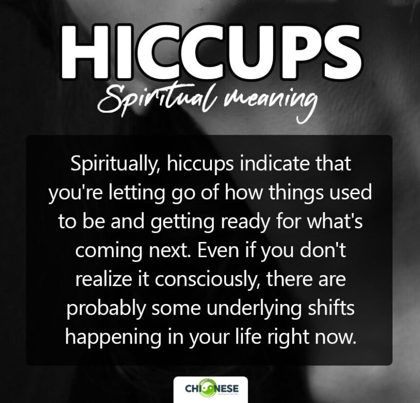 hiccups spiritual meaning