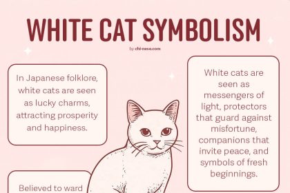 white cat symbolism