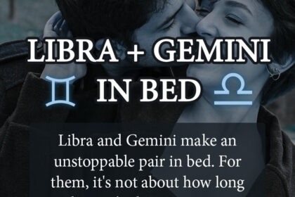 libra and gemini in bed