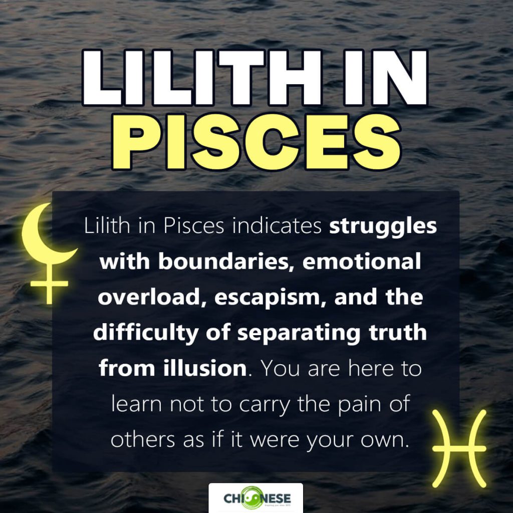 lilith in pisces