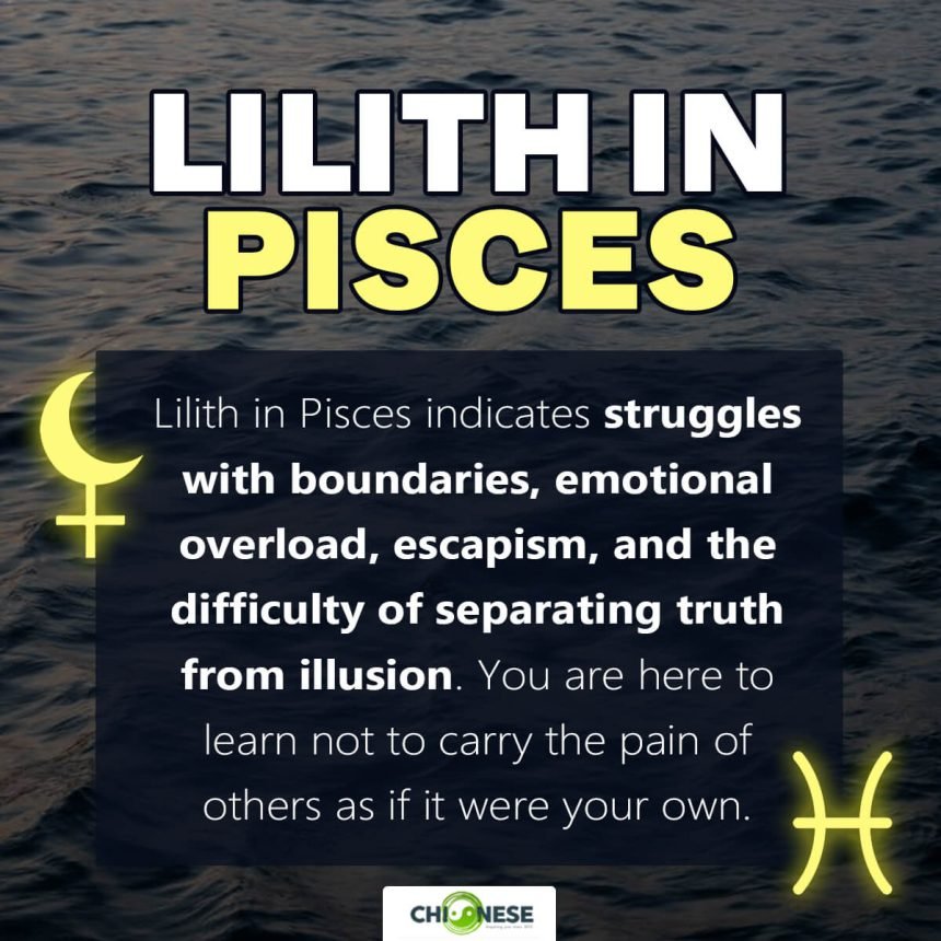 lilith in pisces