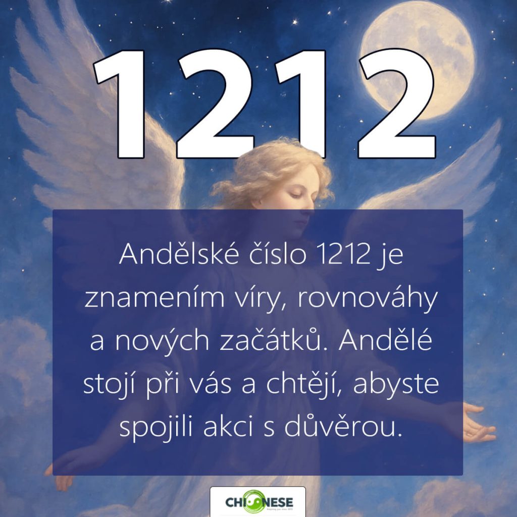 1212 andělská čísla