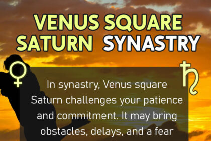 Venus square Saturn synastry