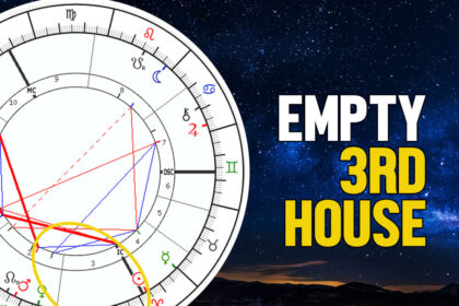 empty 3rd house astrology