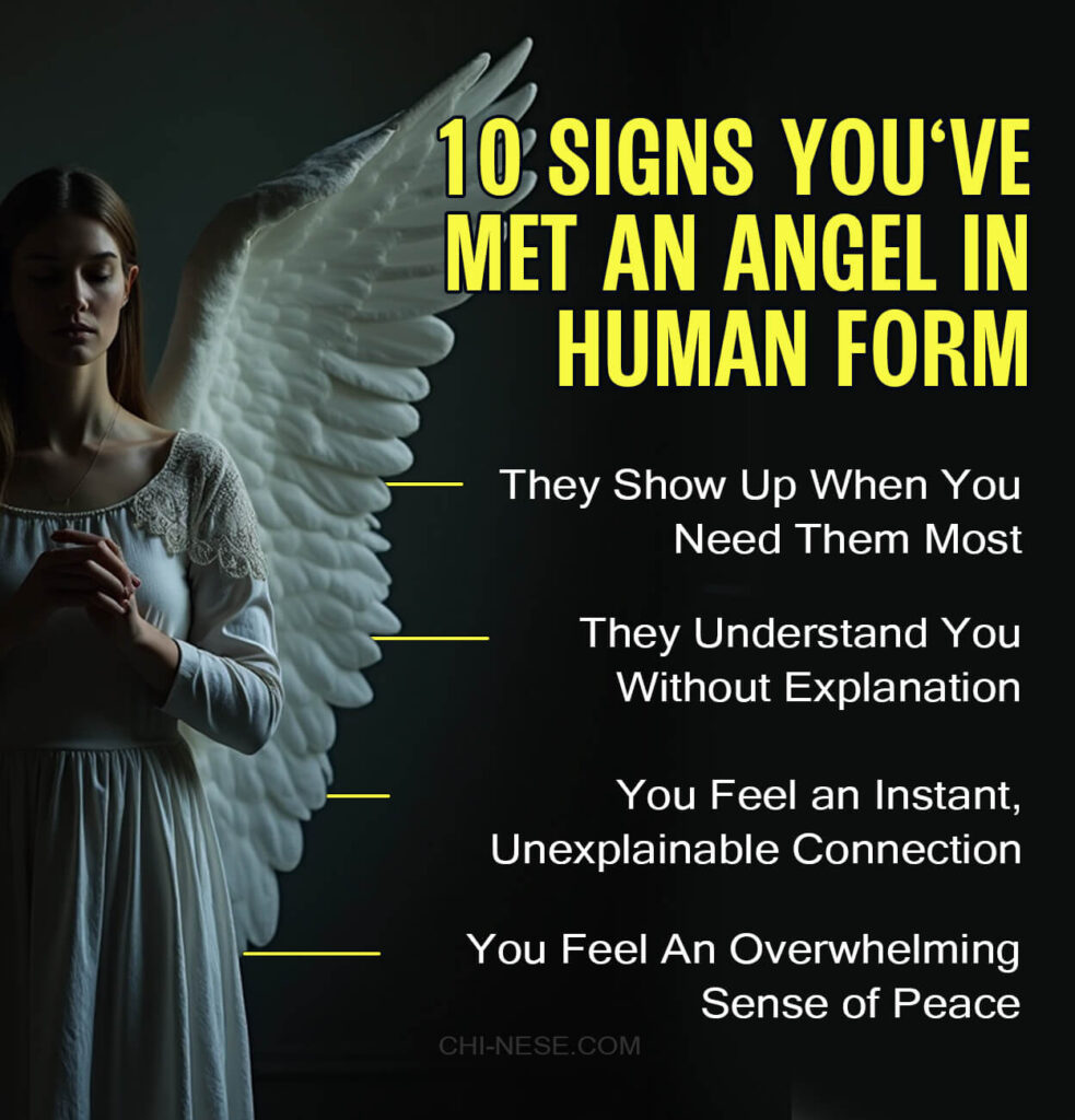 how to recognize an angel in human form