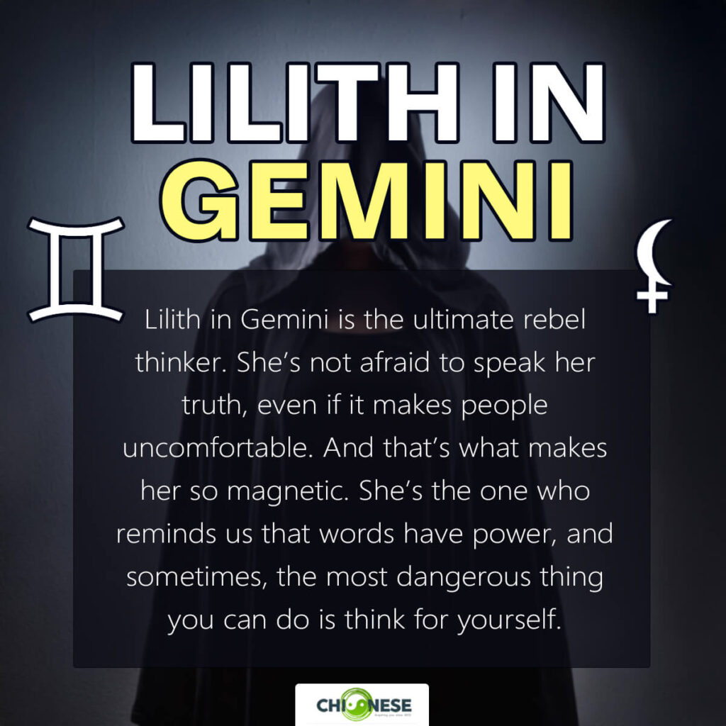 lilith in gemini
