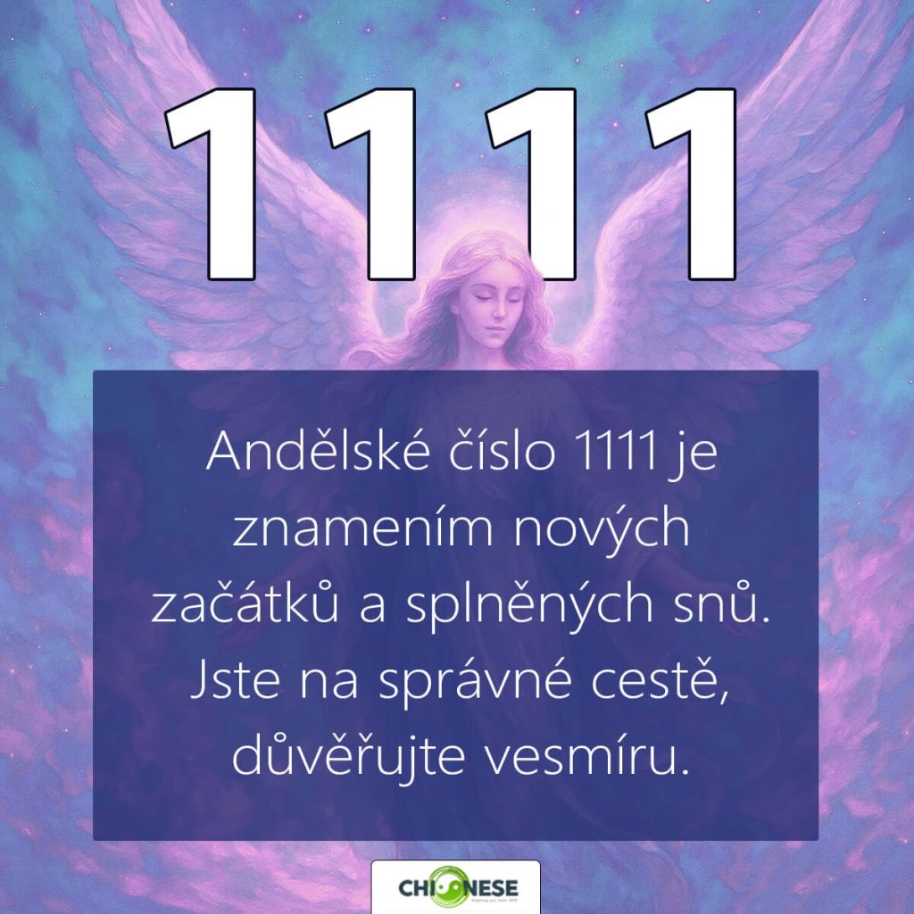 1111 andělská čísla