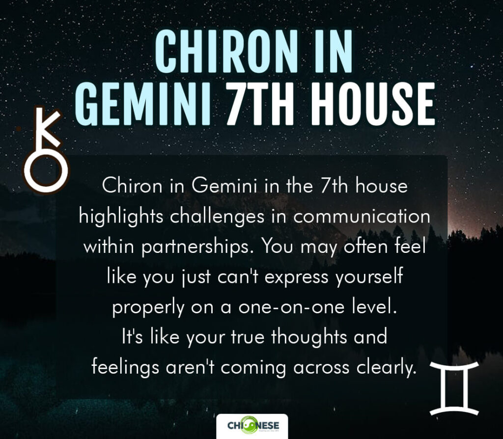 chiron in gemini 7th house