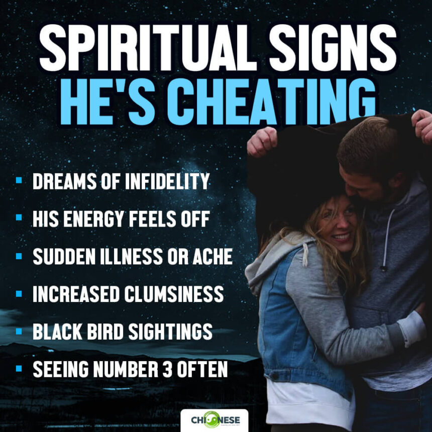 spiritual signs he's cheating