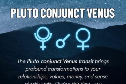 Pluto conjunct Venus