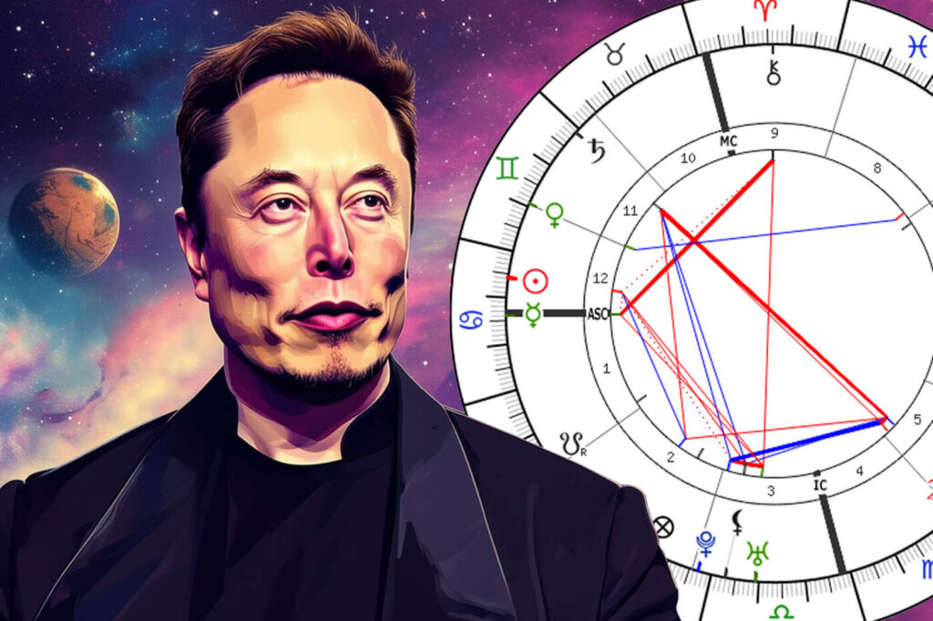 elon musk birth chart