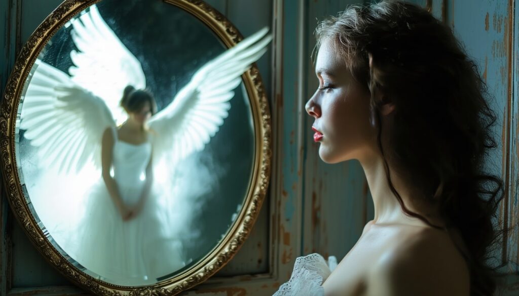 how to see your guardian angel in the mirror