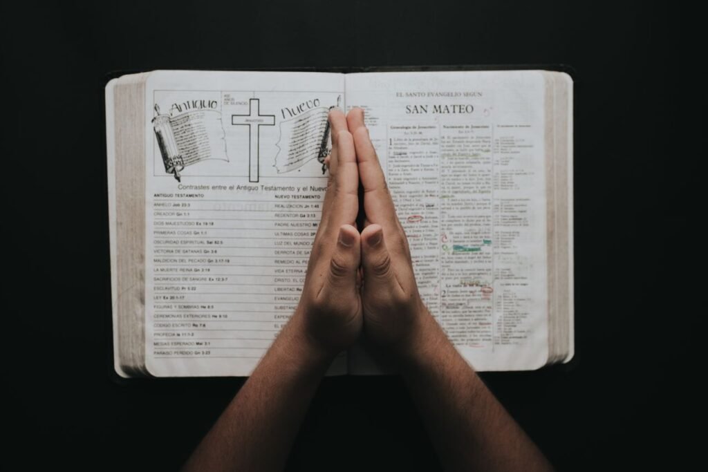 praying in a dream