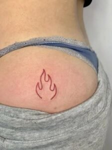 20 Small Bum Tattoo Ideas for Females: Petite and Playful