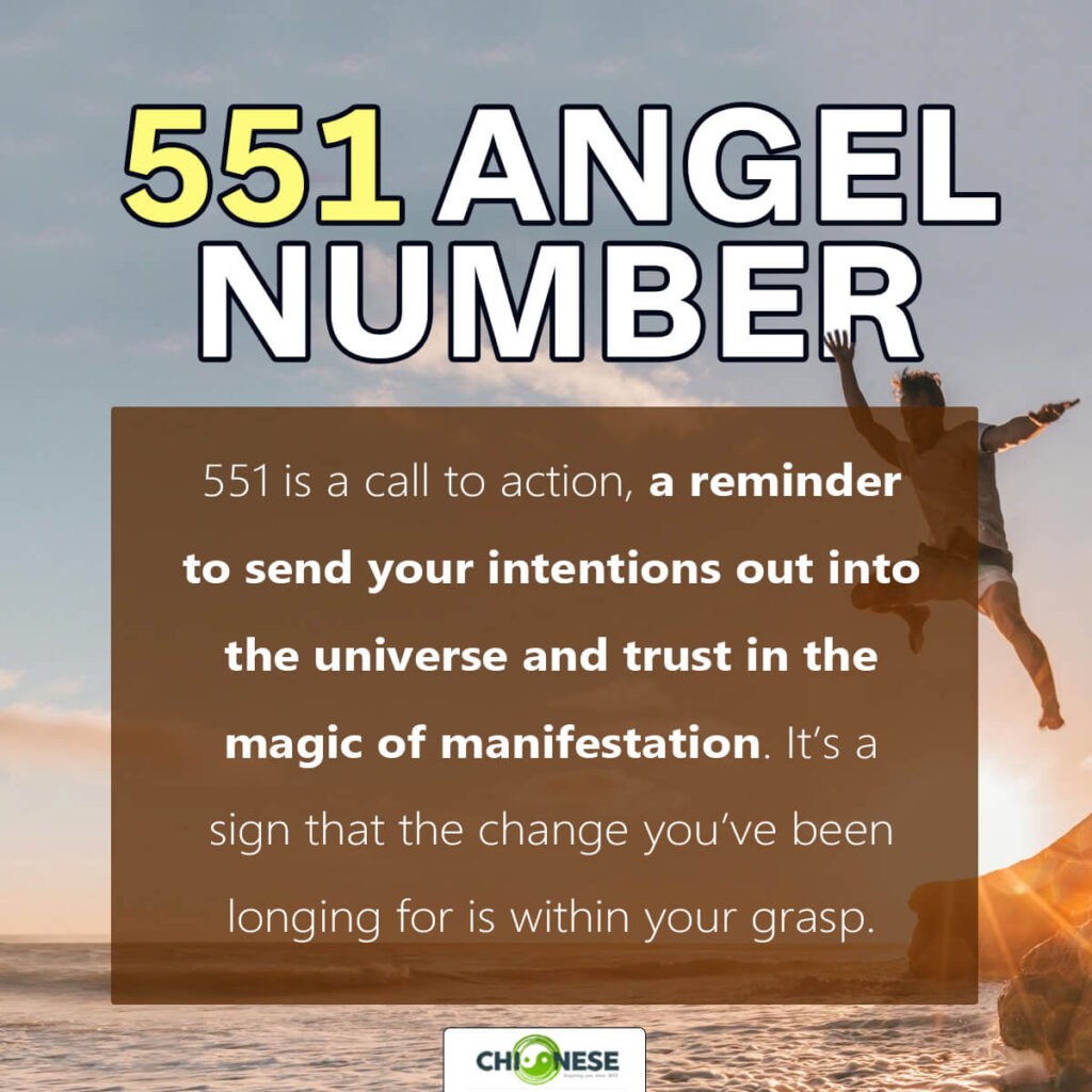 551 angel number