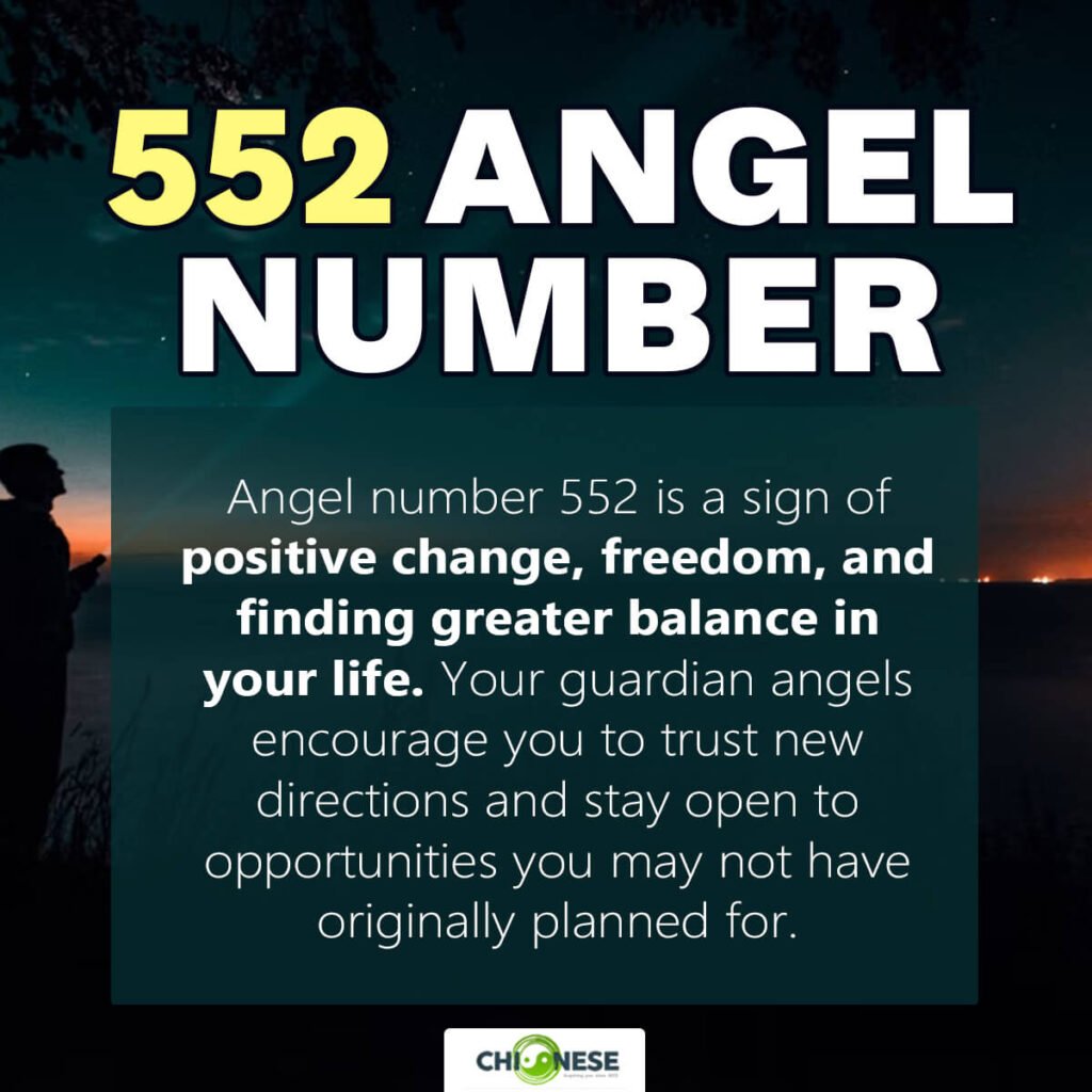 552 angel number