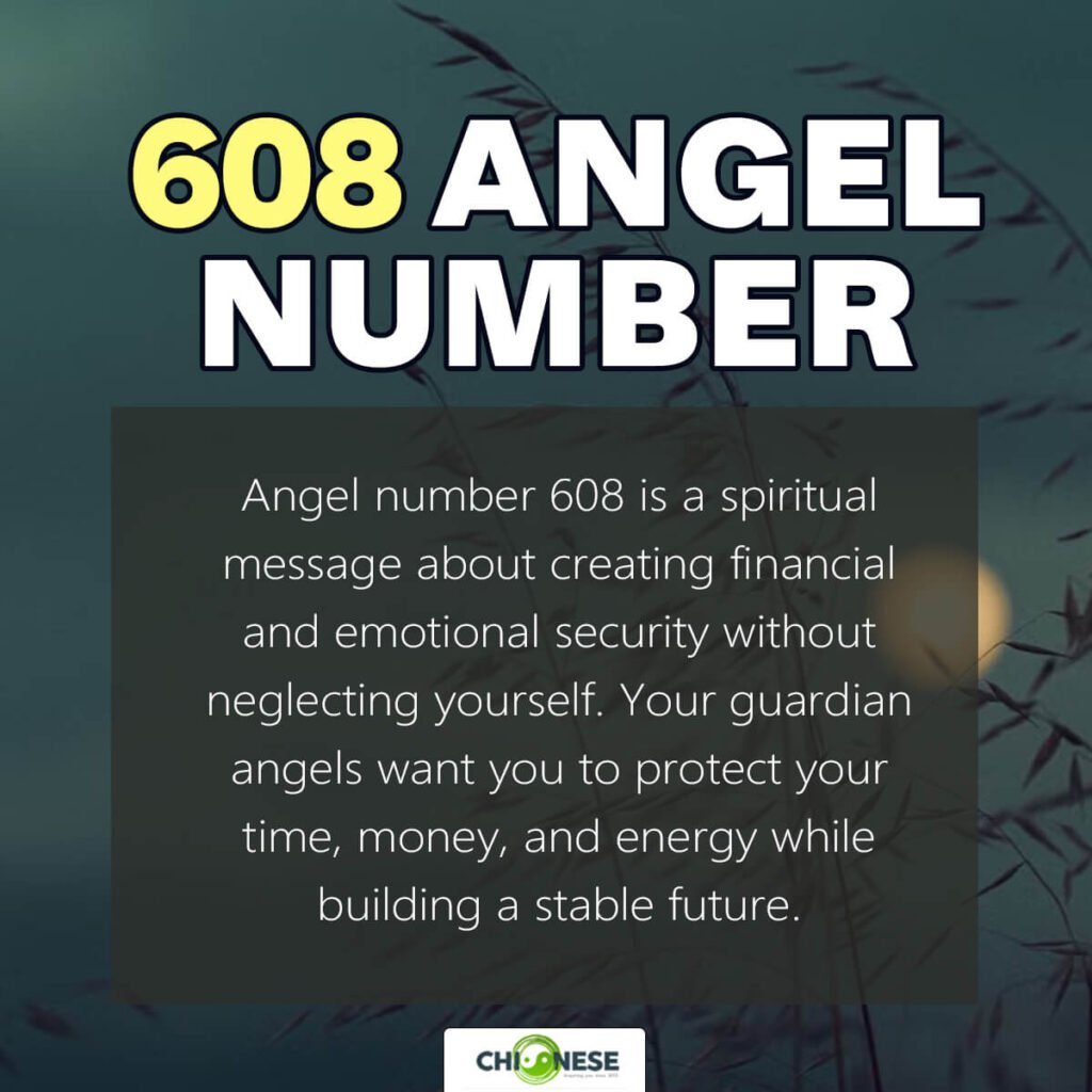 608 angel number