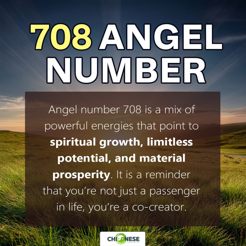 708 angel number
