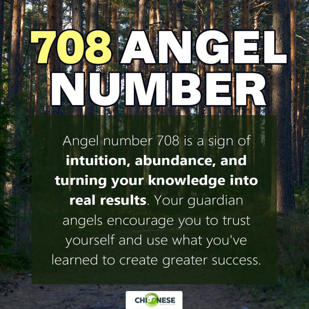 708 angel number