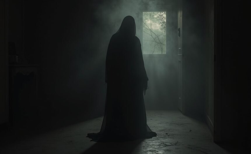 dark shadow in a dream