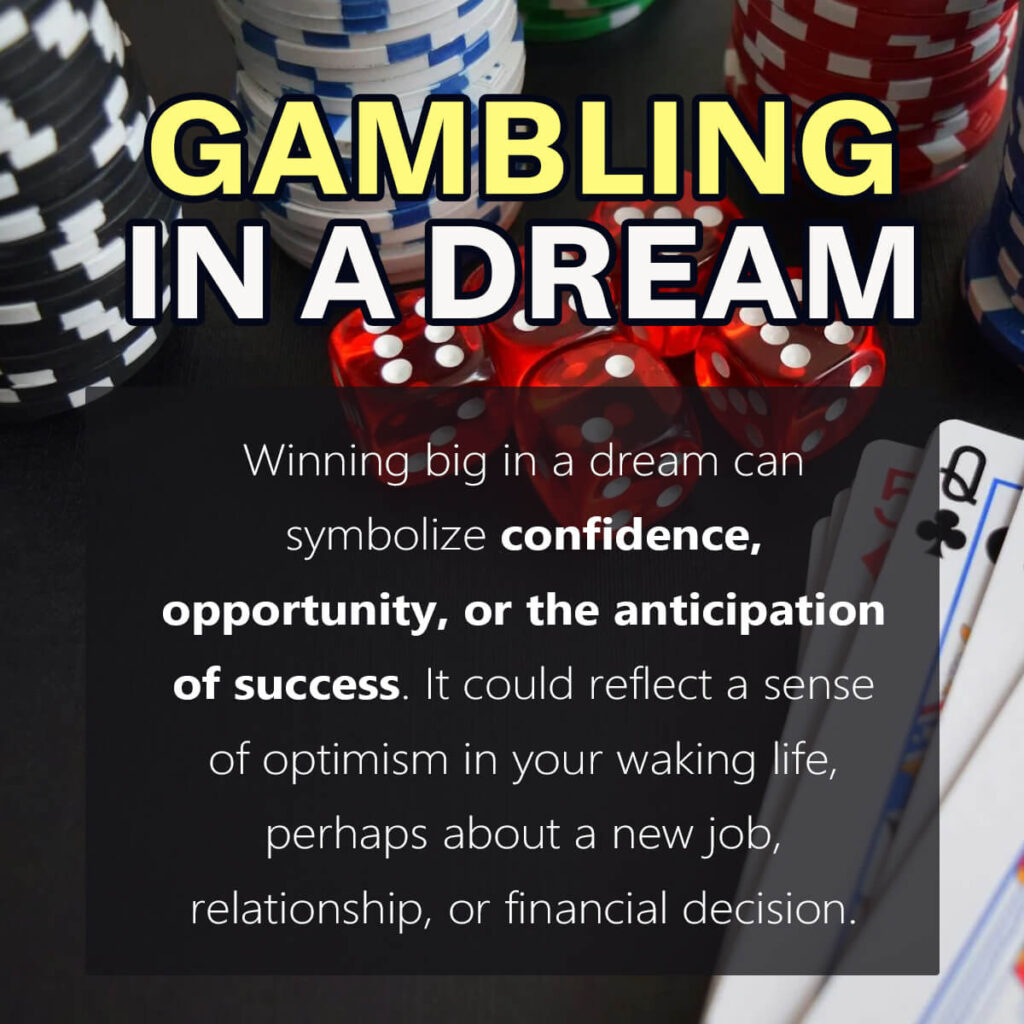 dream about gambling