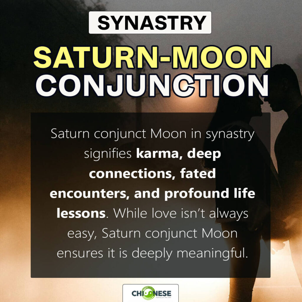 saturn conjunct moon synastry