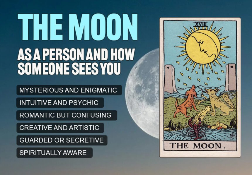 the moon as a person