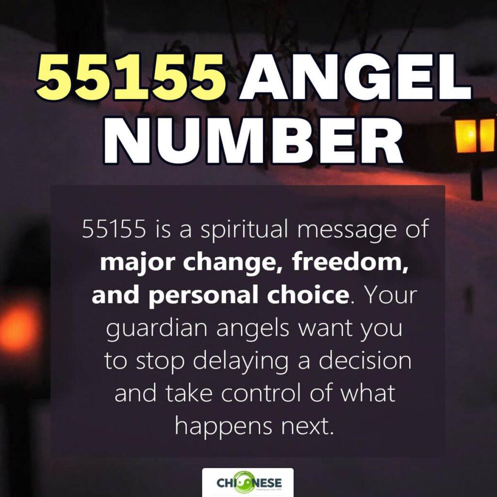 55155 angel number meaning