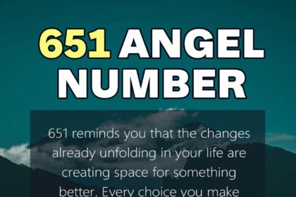 651 angel number