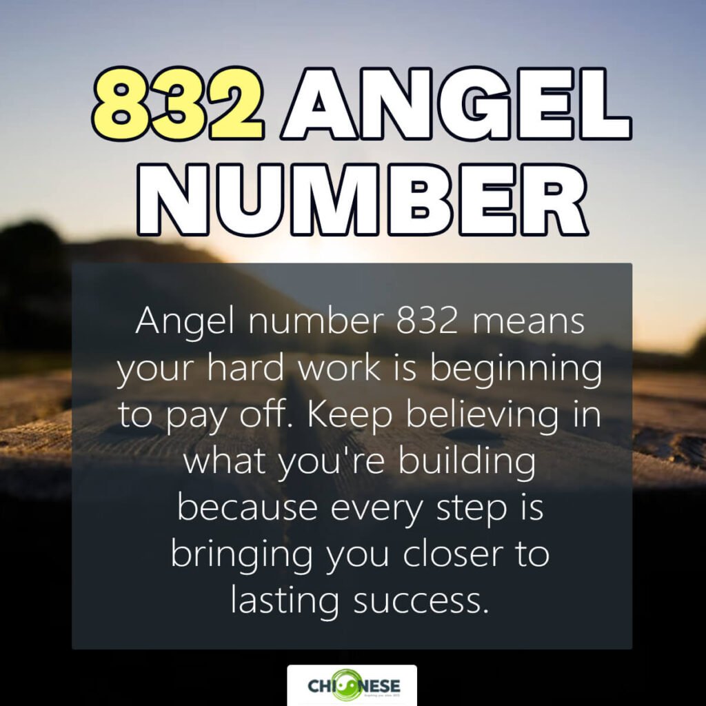 832 angel number