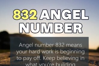 832 angel number