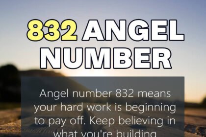 832 angel number