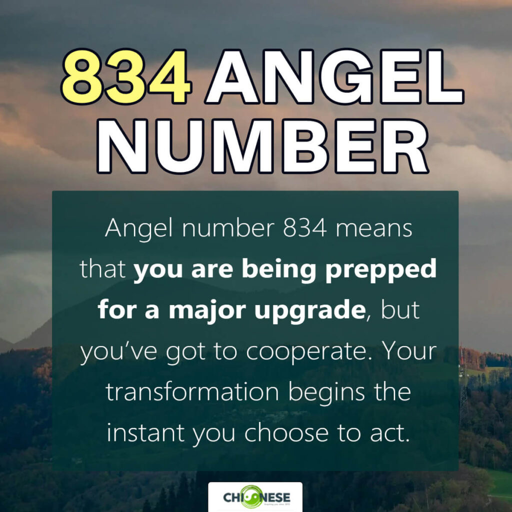 834 angel number