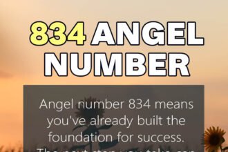 834 angel number