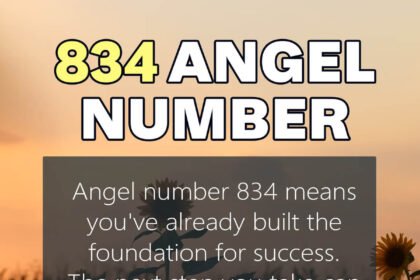 834 angel number