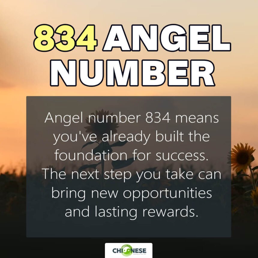 834 angel number