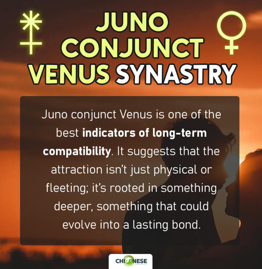 Juno conjunct Venus synastry