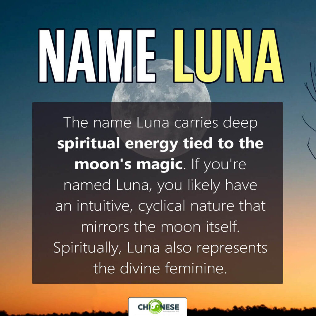 luna name spiritual meaning