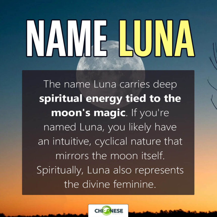 luna name spiritual meaning