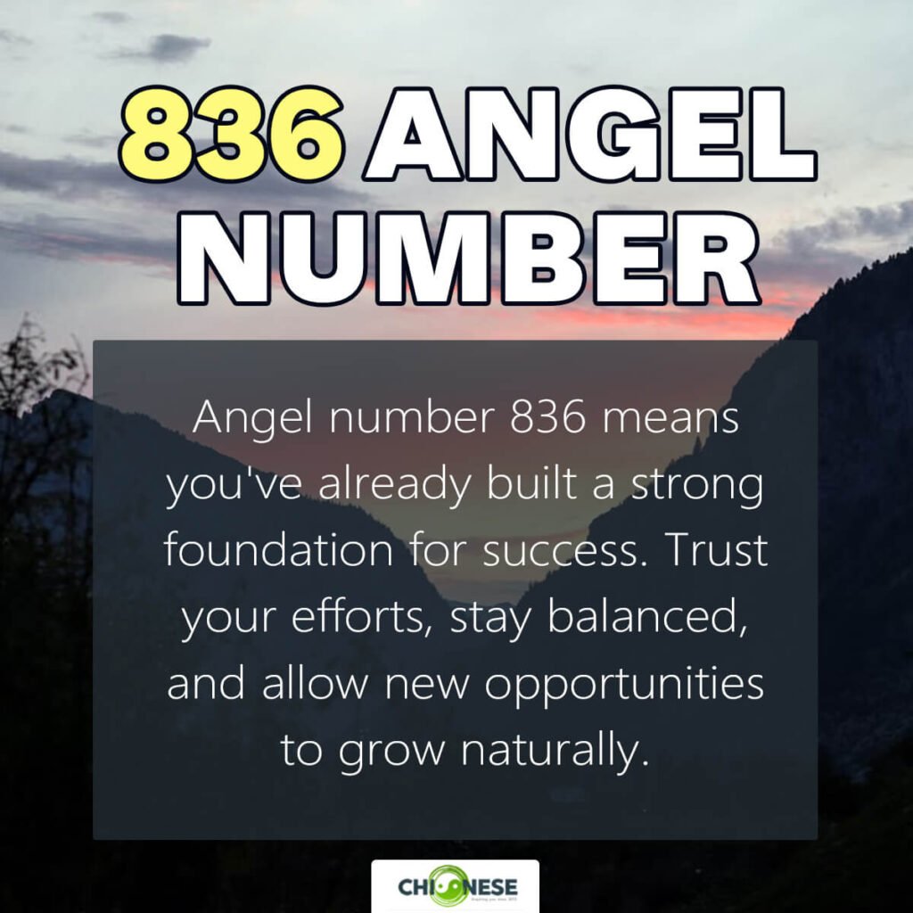 836 angel number