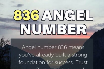 836 angel number