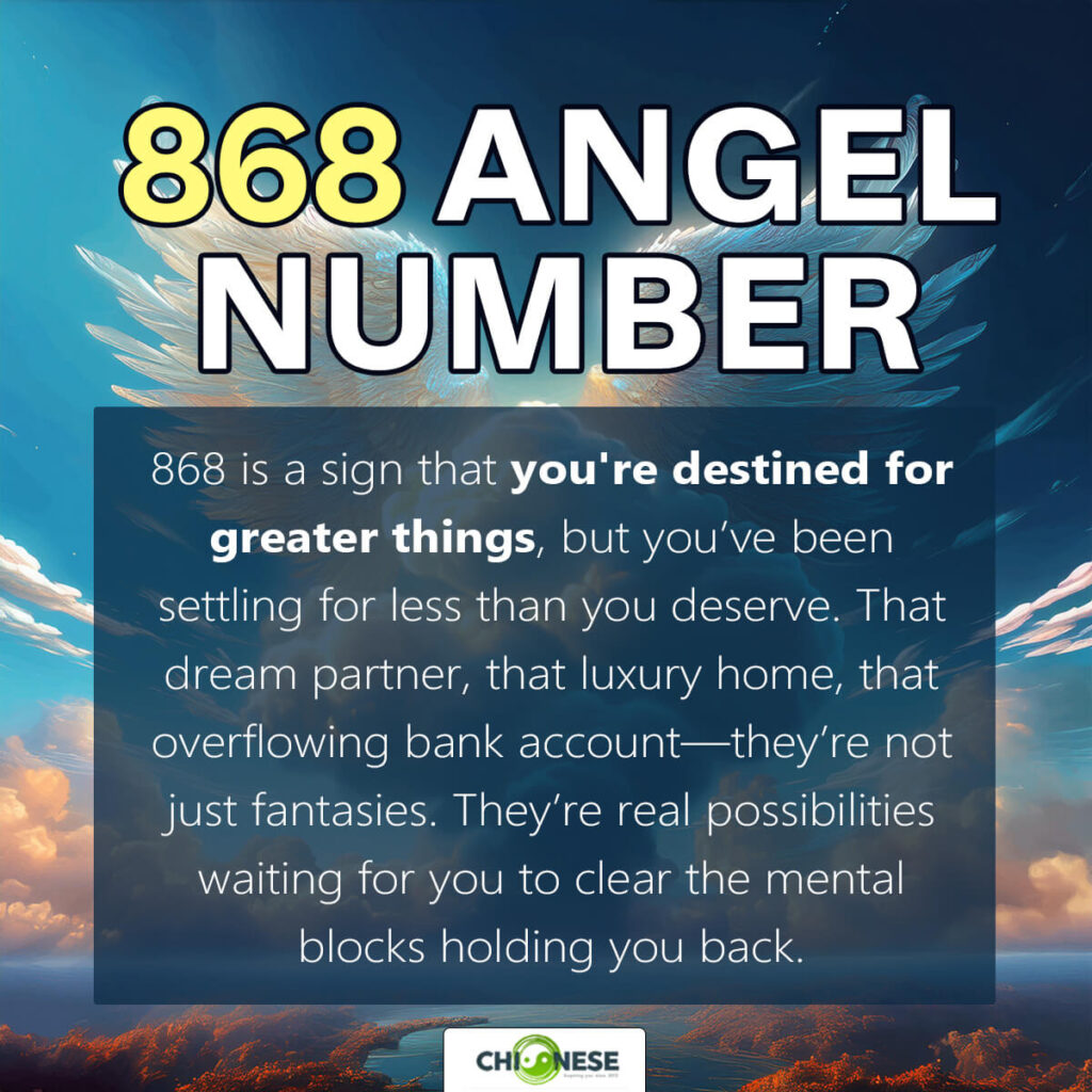 868 angel number