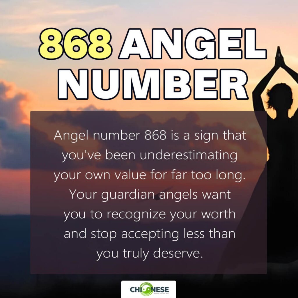 868 angel number