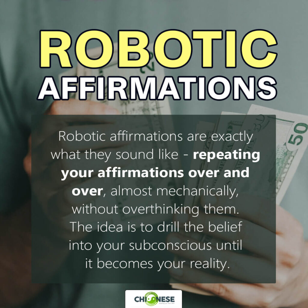 robotic affirmations