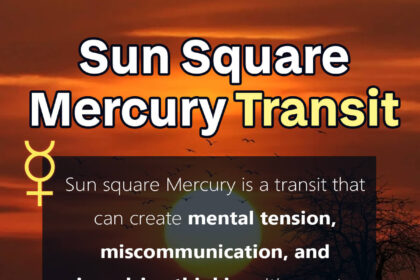 sun square mercury transit