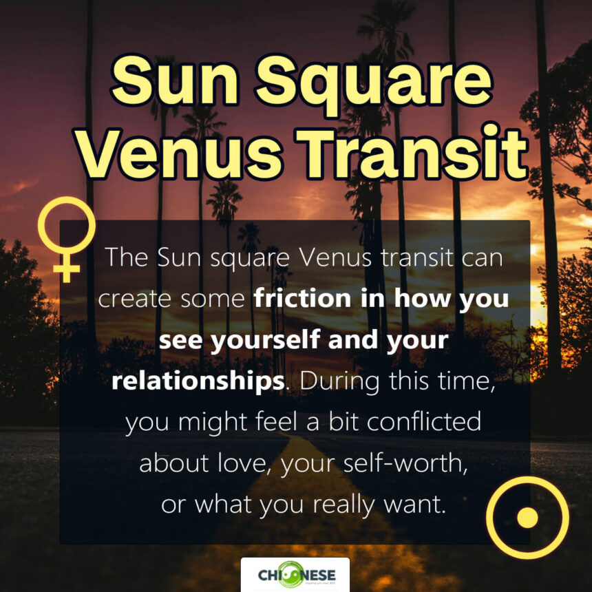 sun square venus transit