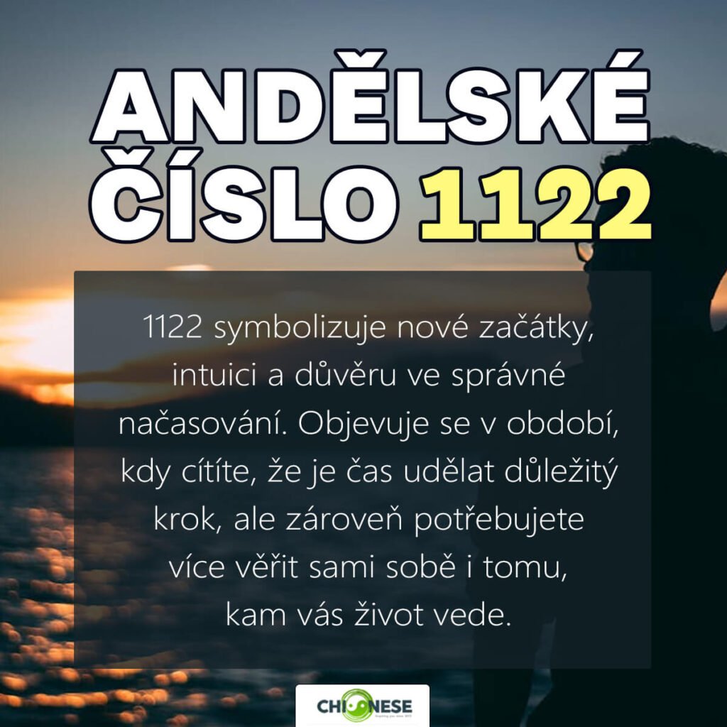 1122 andělské číslo