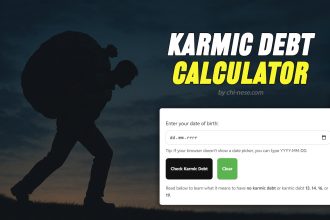 karmic debt calculator