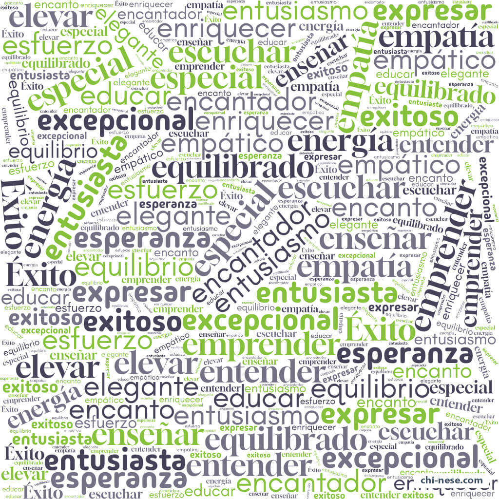 palabras positivas que empiezan por e